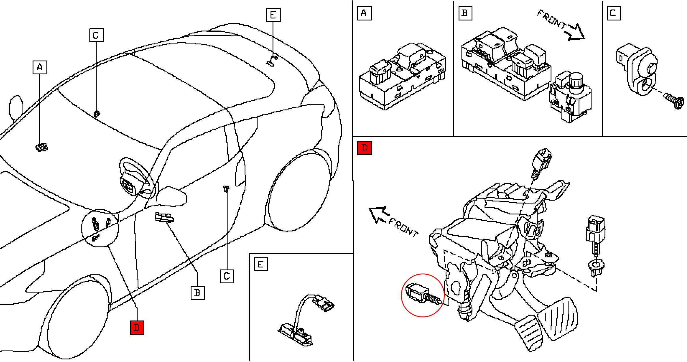 Wells A06063 Clutch Pedal Position Switch 