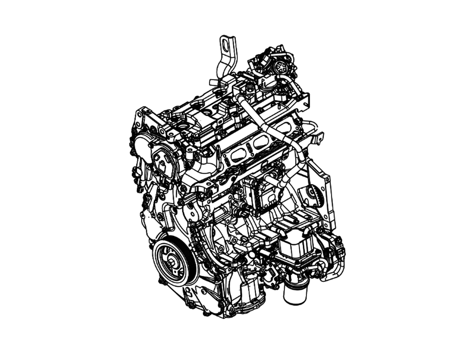 Alternator Fits Nissan Altima OEM L4 2.5L 2019-2020-2021