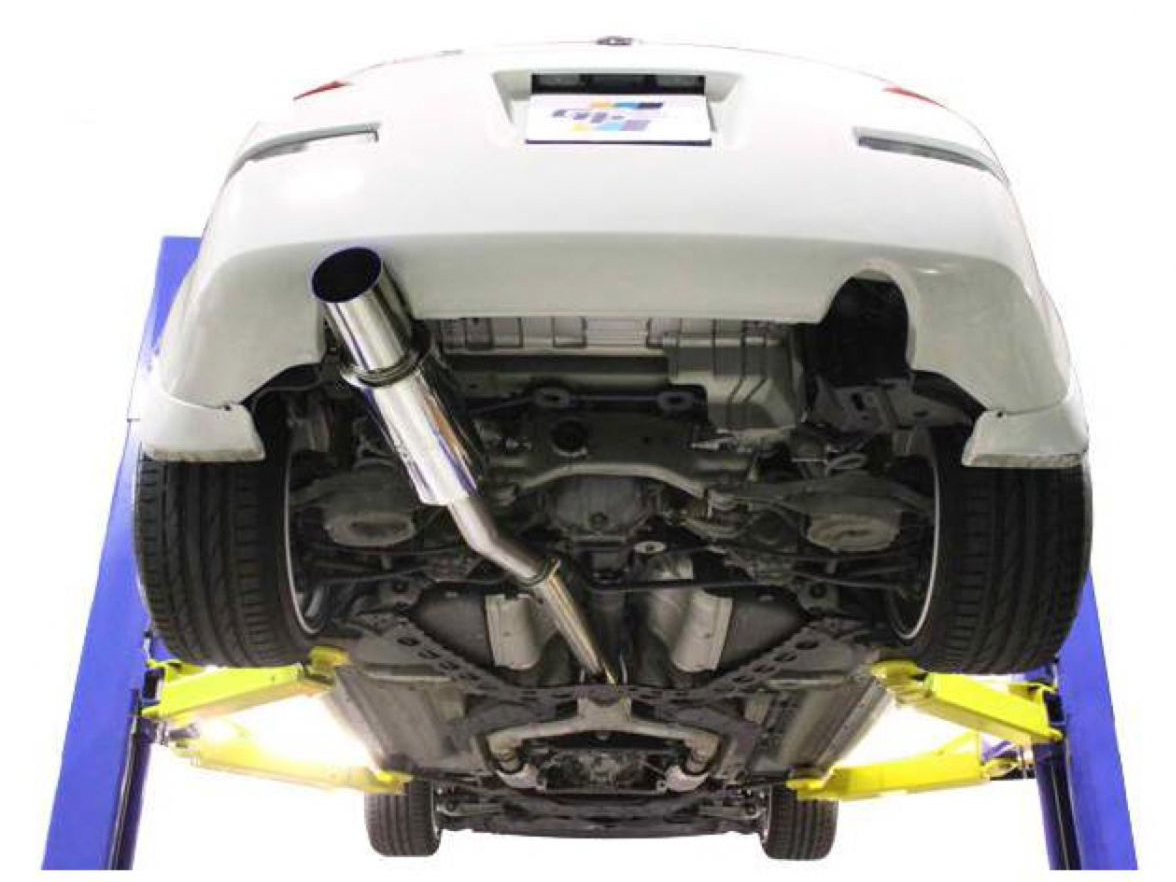 Exhaust for outlet 350z