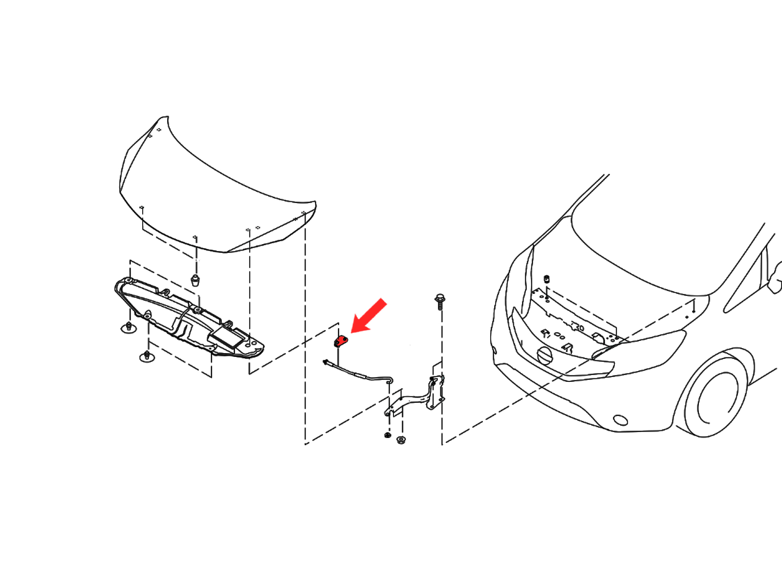 Full Hood Fender & Mirrors | NISSAN VERSA 2021 Full Hood Fender & Mirrors | NISSAN VERSA 2021