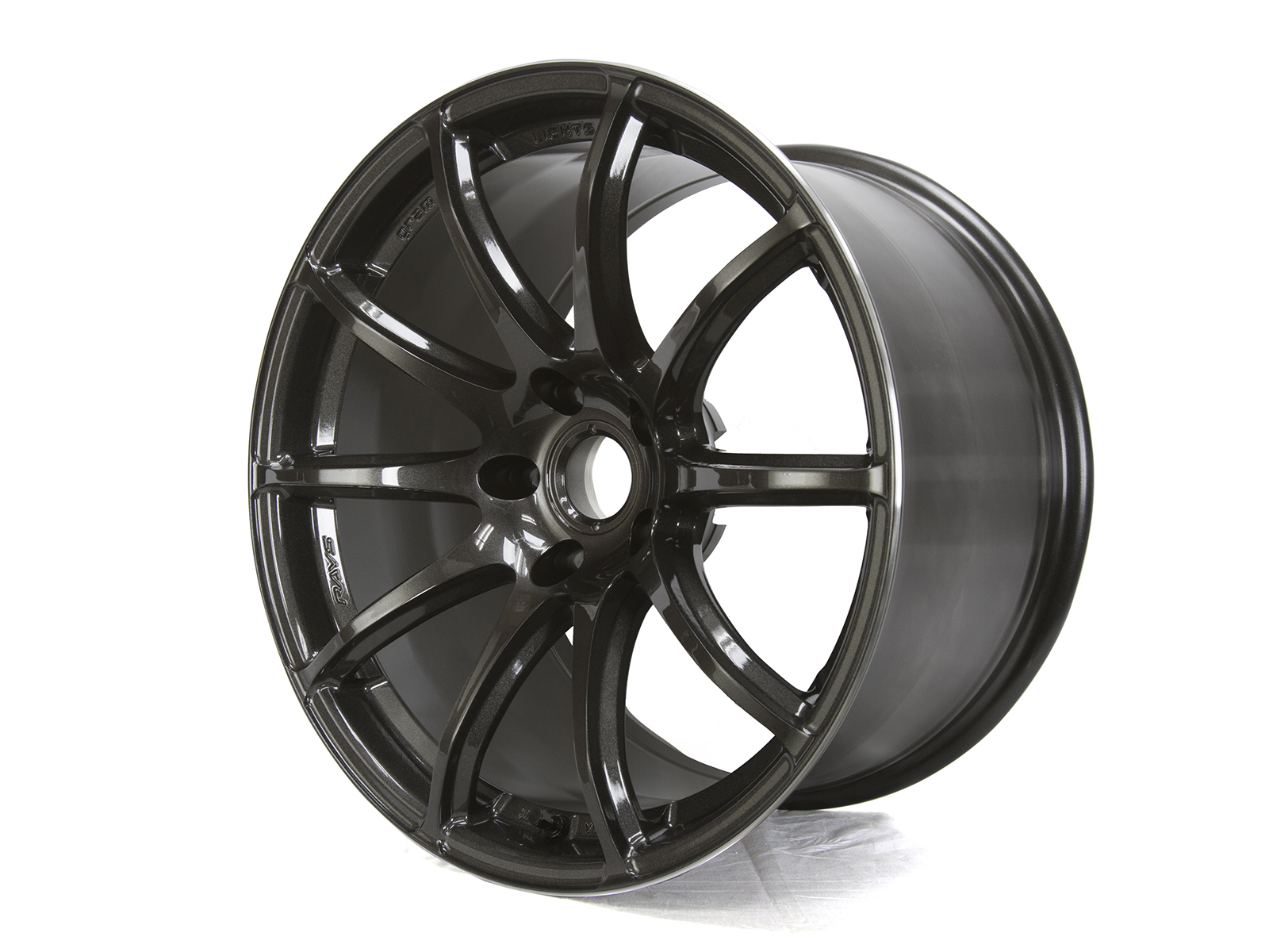 Rays Gram Lights 57 Transcend Wheel - Single - Super Dark Gunmetal