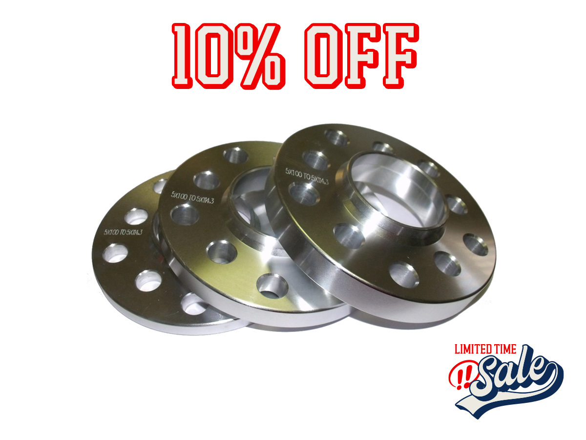 300ZX Z32 Front Hub Centric Wheel Spacers & Extended Studs - Z1 