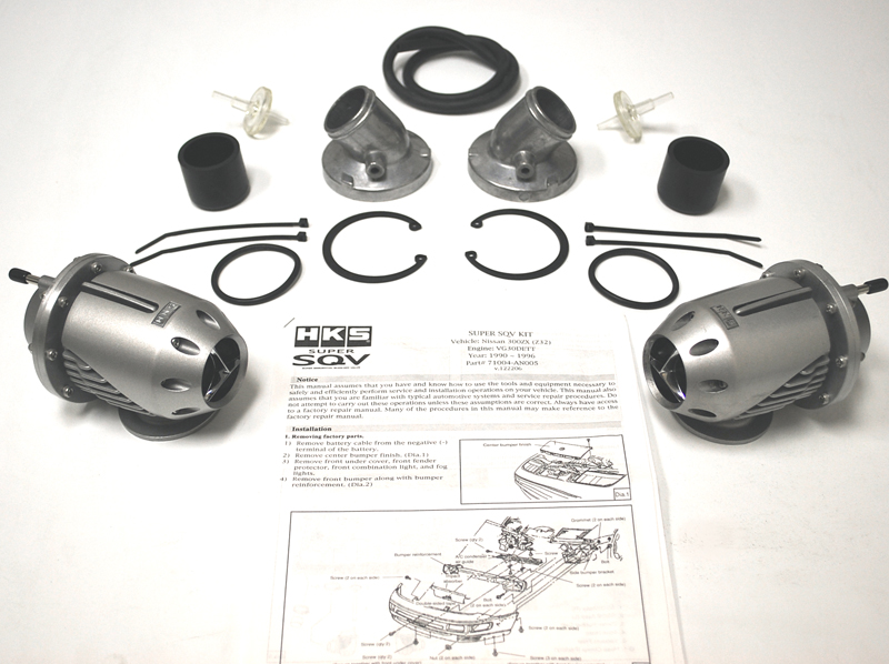 HKS SSQV4 Blow Off Valve Kit (BOV) - 300ZX - Z1 Motorsports 