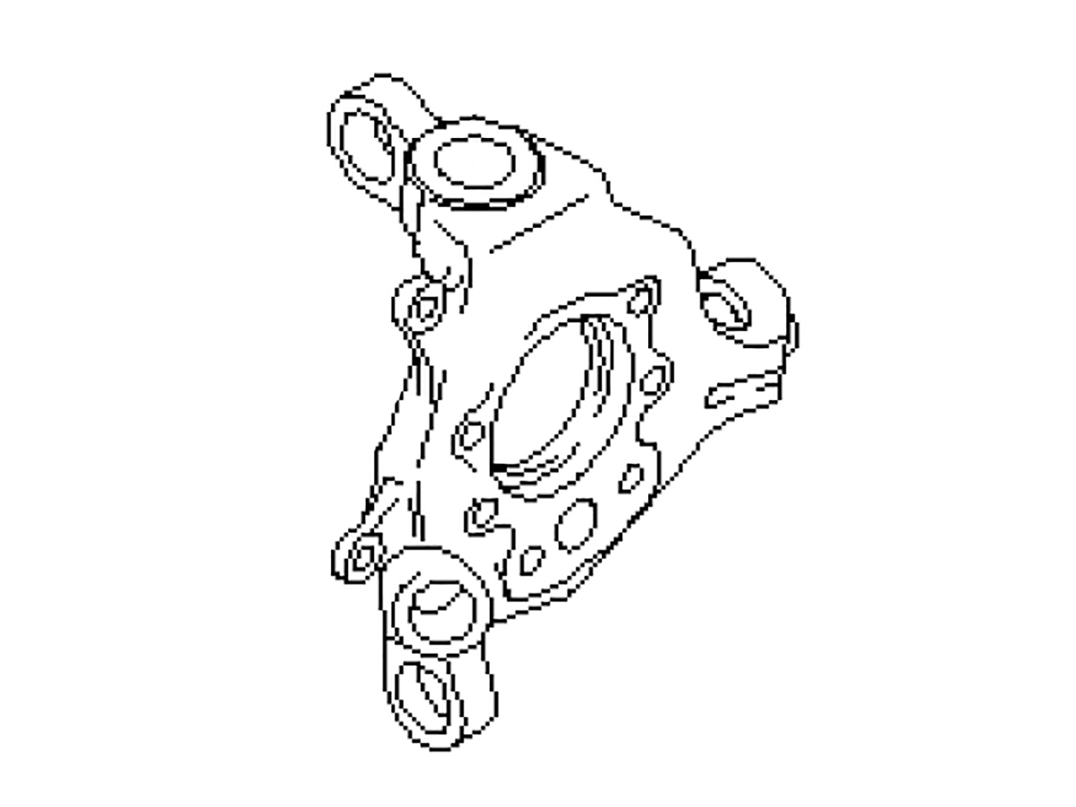 OEM FX35 / FX45 Rear Spindle (Knuckle)