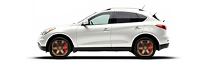 Infiniti QX50 J50 2008 2009 2010 2011 2012 2013 2014 2015 2016 2017 Logo