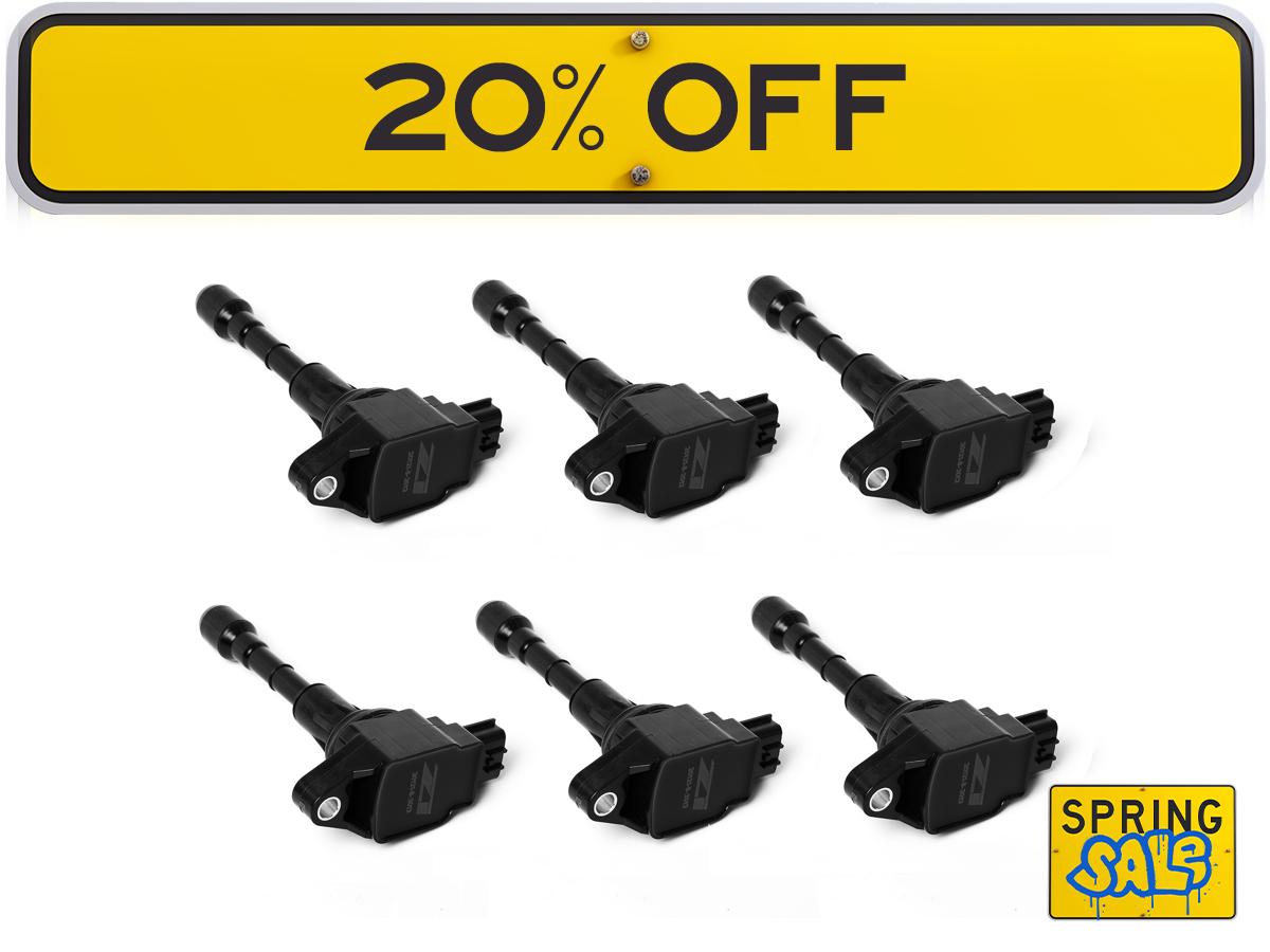 Z1 350Z / G35 VQ35HR High-Energy Ignition Coil Pack - Set of 6