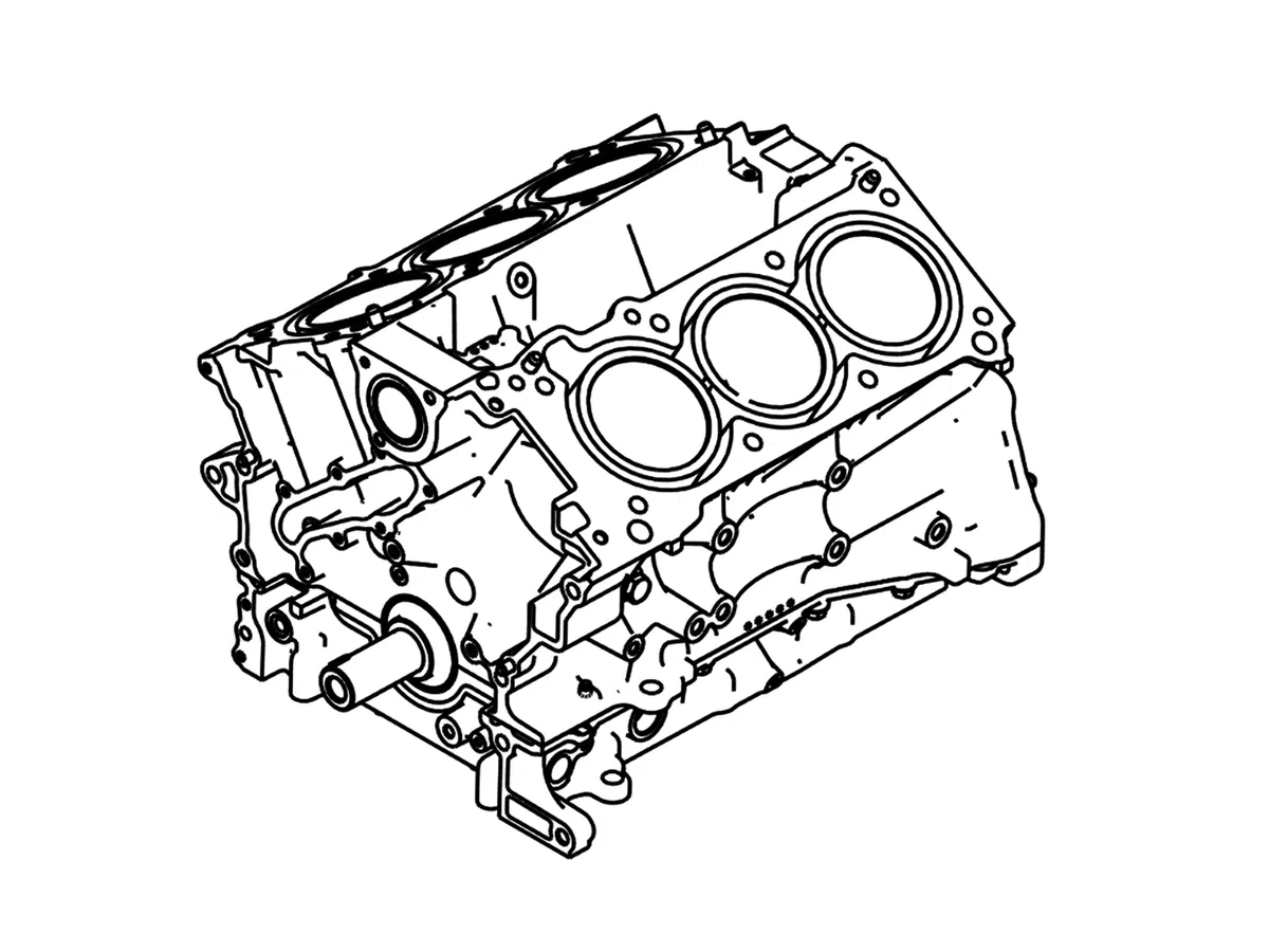 OEM 2023+ Nissan Z Short Block - VR30DDTT