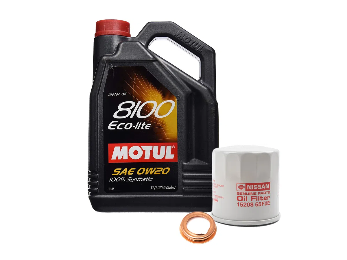 MOTUL 8100 Sentra / Maxima Oil Change Kit - 0w-20
