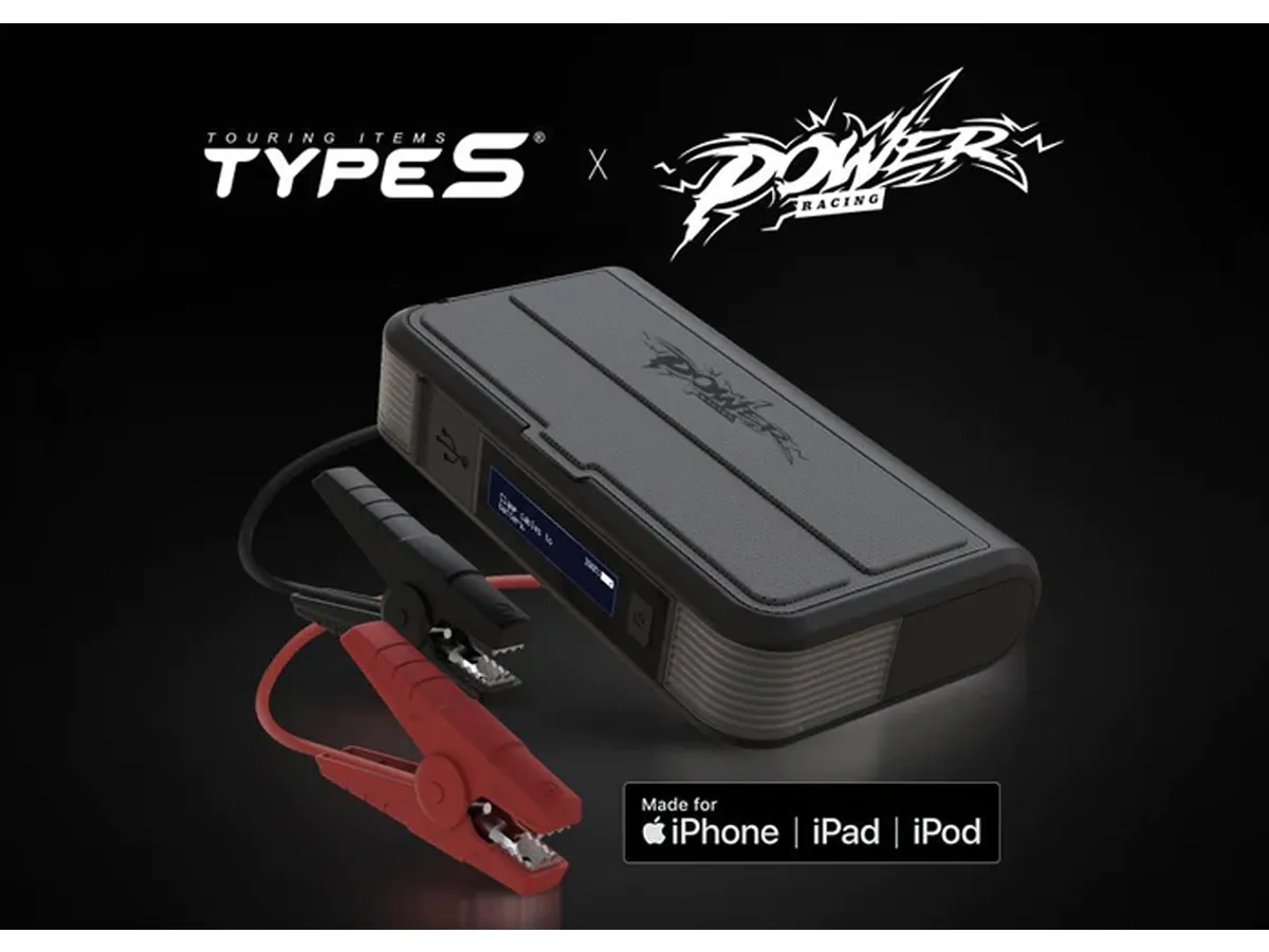 TYPE S - Mike Power 8000mAh Wireless Jump Starter with Lightning Cable