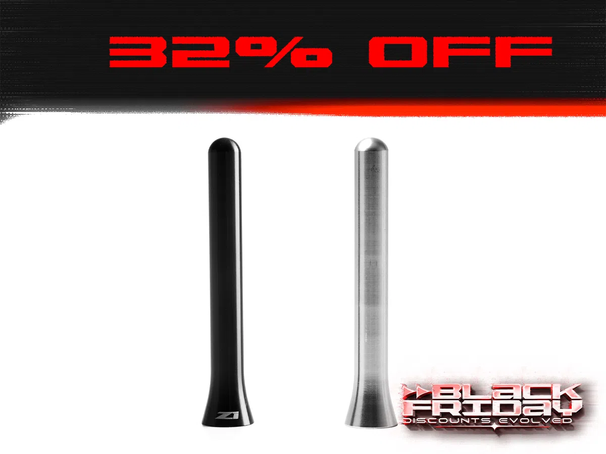 Z1 350Z Billet Aluminum Shorty Antenna