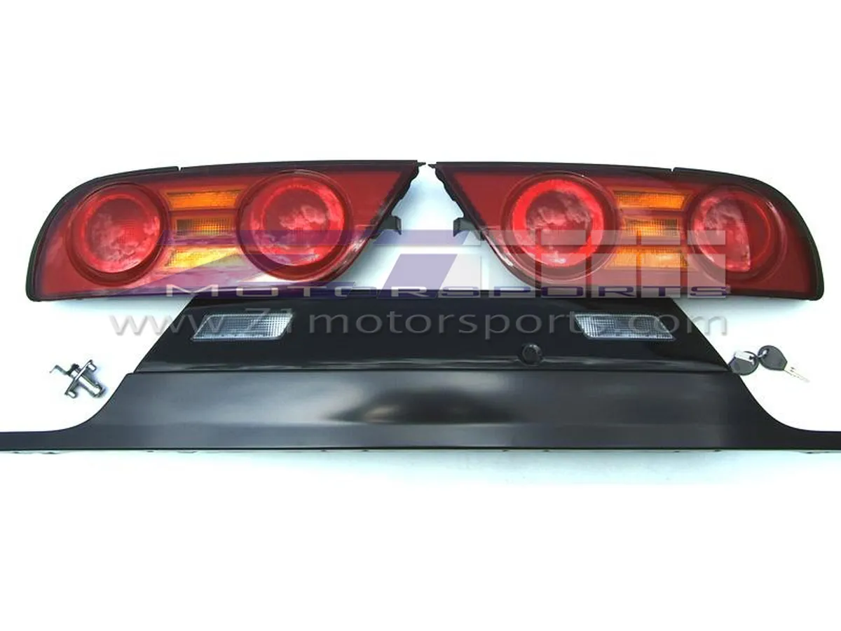 Tail Light Cover For Nissan 180SX Late Model Unpainted New JDM JAPAN