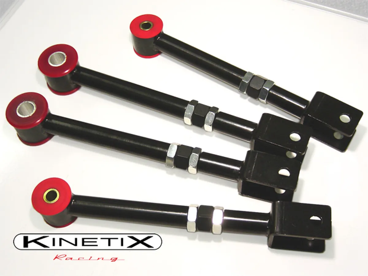 Kinetix Front Camber Kit Upper Control Arms for Infiniti G37, Q50