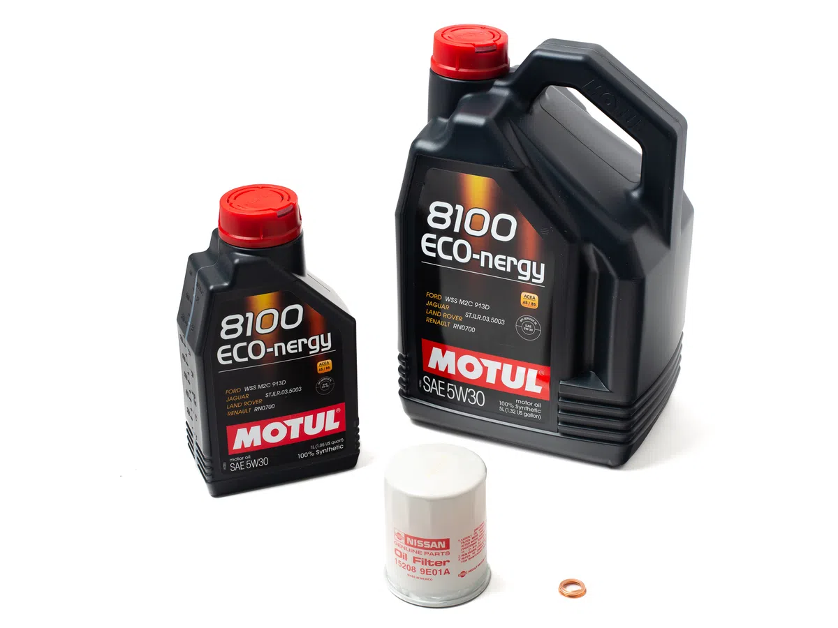 Motul 8100 Eco-nergy 5W30 Motor Oil One-Liter Bottle