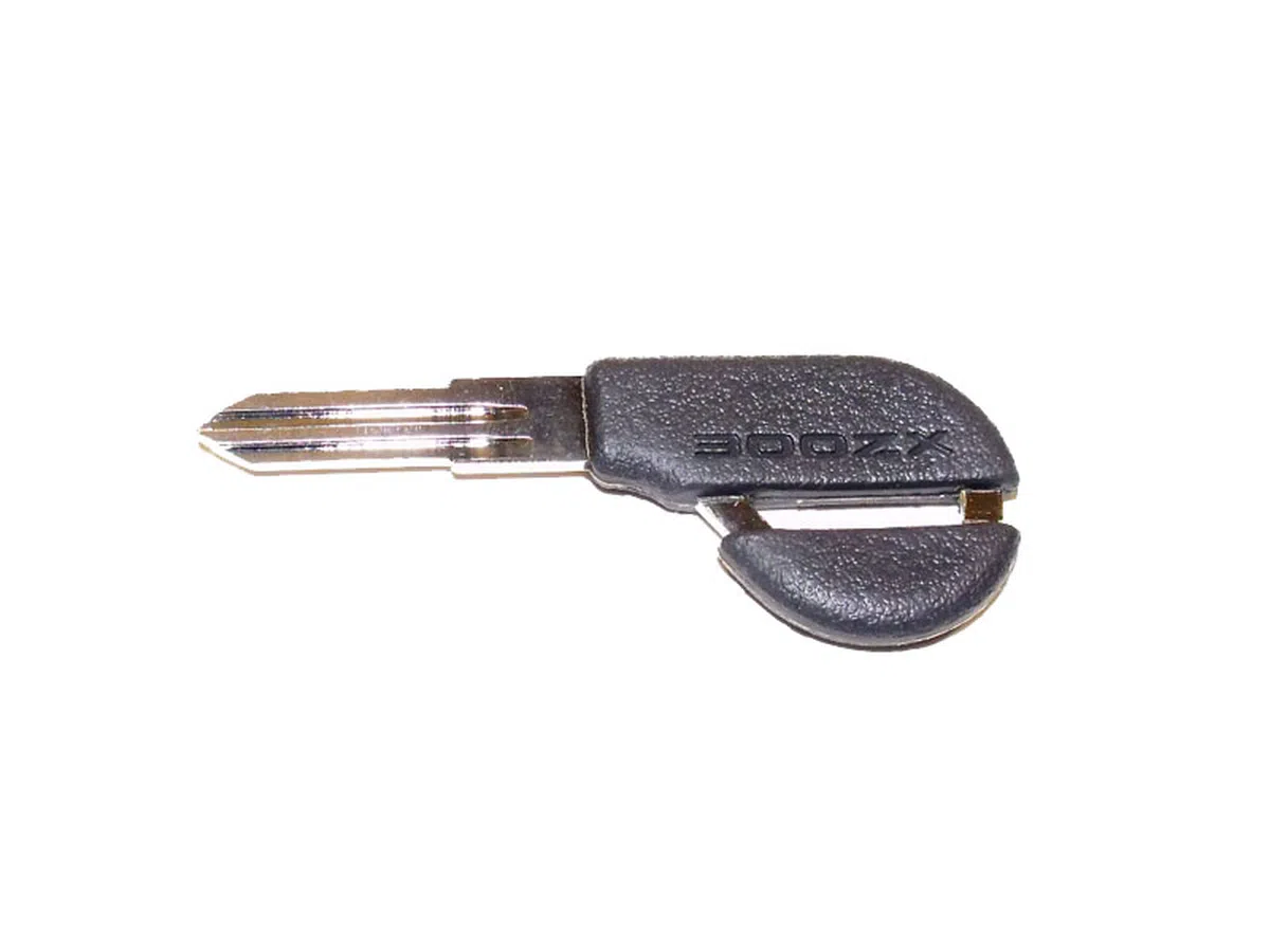 OEM Nissan 300ZX (Z32) Black (Spare) Key - Uncut