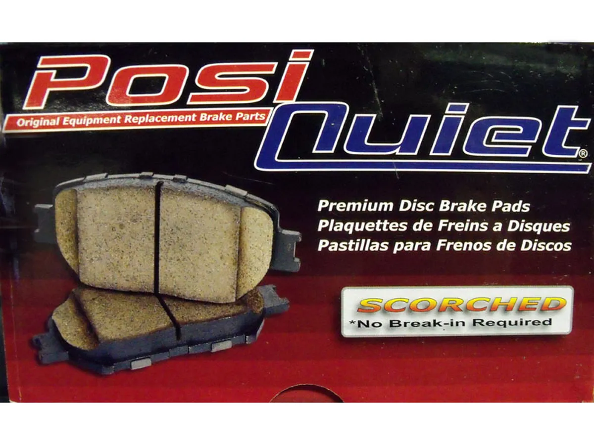 Centric Posi Quiet Ceramic Brake Pads w Shims for 2015-2018 Ford Mustang lk 