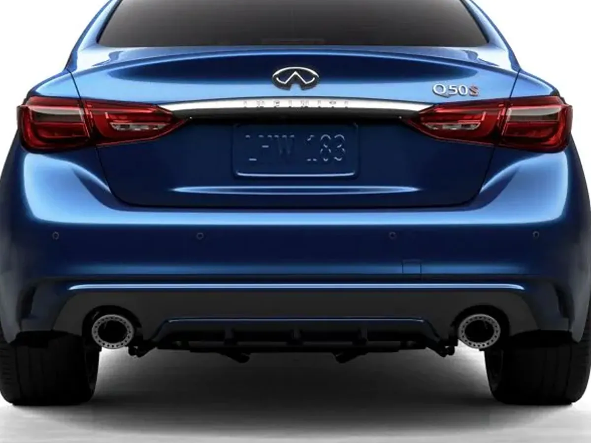 q50 aftermarket hood