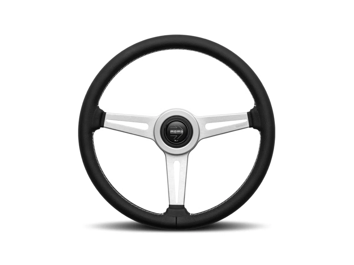 Momo Retro Steering Wheel - 360mm - Z1 Motorsports - Performance OEM and  Aftermarket Engineered Parts Global Leader In 300ZX 350Z 370Z G35 G37 Q50  Q60