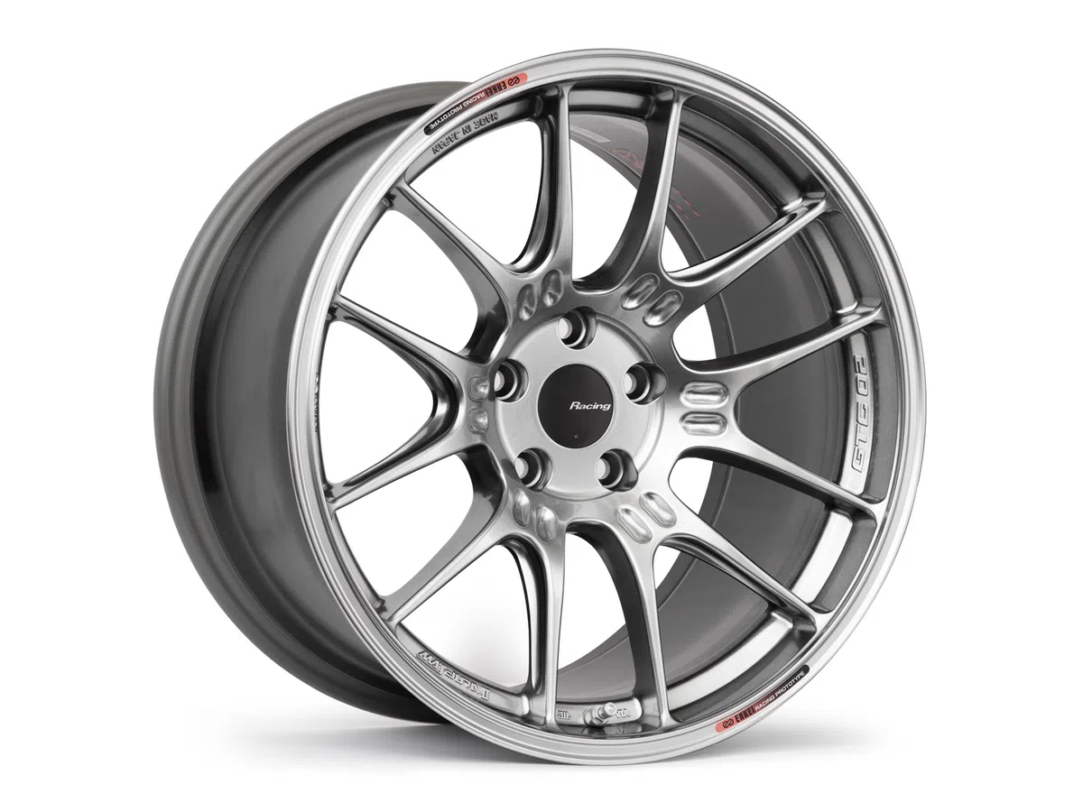 Enkei GTC02 Racing Series Wheel - Single - Hyper Silver