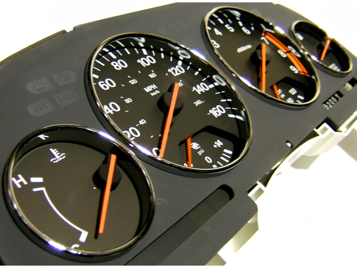 Z1 300ZX Chrome or Polished Gauge Rings