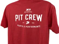 Z1 Pit Crew T-Shirt - RED - Z1 Motorsports - Performance OEM and 