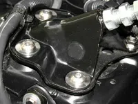 350Z VQ engine harness cover (Titanium, Black or Chromed)