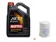 MOTUL 8100 Frontier 3.8L Oil Change Kit - 0w-20