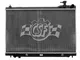 CSF '03-'08 FX35 1 Row Plastic Tank Aluminum Core Radiator