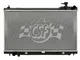 CSF '03-'07 G35 1 Row Plastic Tank Aluminum Core Radiator