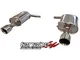 Tanabe G35 Sedan Medalion Touring Axle Back Exhaust - '07-'08