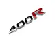 OEM Q50 Red Sport / Skyline 400R Rear Trunk Emblem