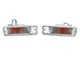 DEPO 240SX (S13) Front Bumper Turn Signals - Clear