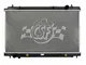 CSF '07-'08 350Z HR 1 Row Plastic Tank Aluminum Core Radiator