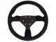 Personal Neo Grinta Suede Steering Wheel - Red Stitch