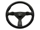 Personal Grinta Leather Steering Wheel - Black Stitch