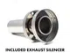 Z1 Motorsports Replacement Single Exhaust Silencer