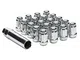 Z1 Splined Closed End Lug Nut Kit - Chrome