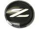 OEM 300ZX (Z32) JDM Nose Panel 'Z' Emblem (Black/Silver)