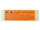 OEM FX35 / FX45 Headlight Warning Label 