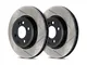 StopTech Q50 / Q60 Non-Sport Slotted Front Brake Rotors (Pair)