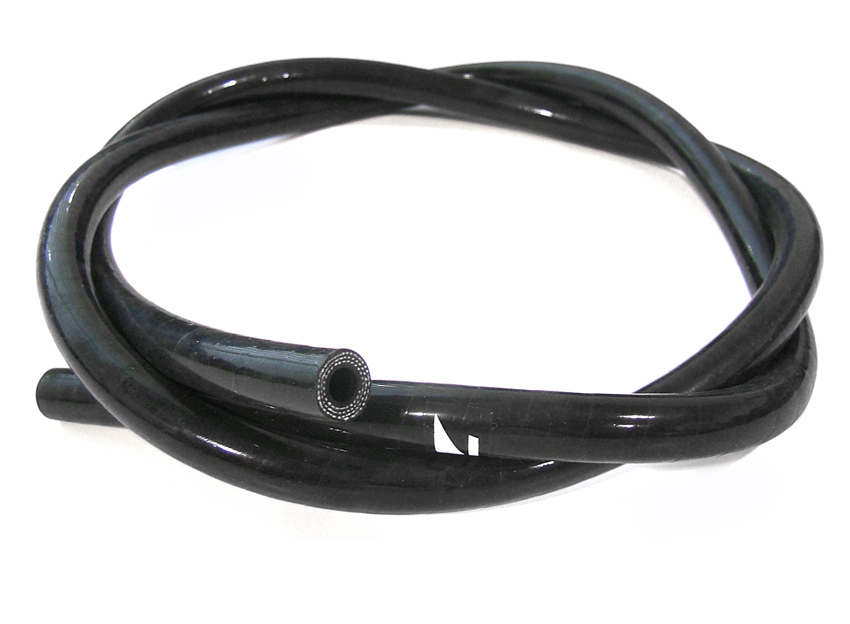 Straight Reinforced Silicone Heater Coolant or Turbo Inlet Hose 500mm piece ID 65mm Black